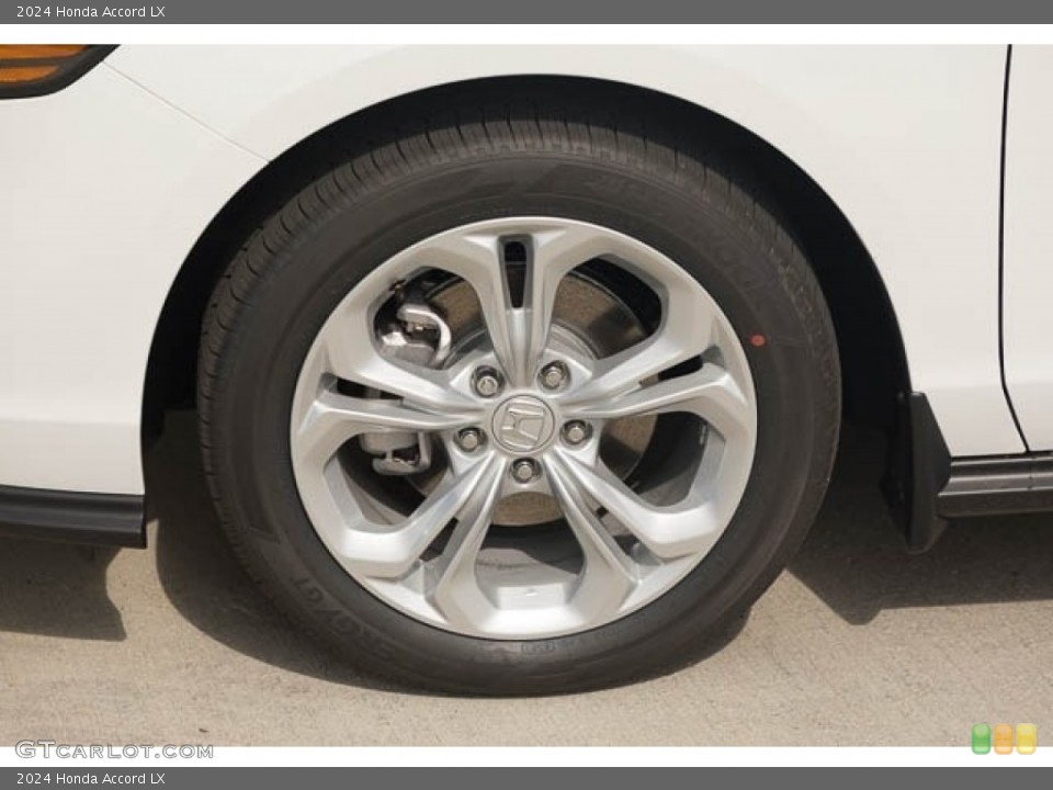 2024 Honda Accord LX Wheel and Tire Photo #146660887