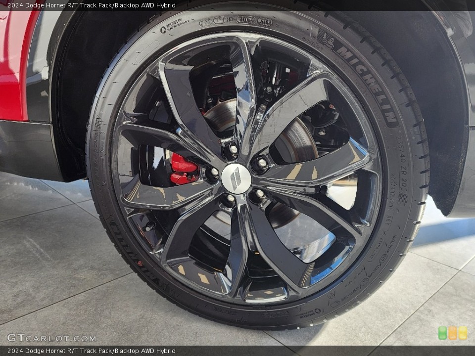 2024 Dodge Hornet R/T Track Pack/Blacktop AWD Hybrid Wheel and Tire Photo #146670503