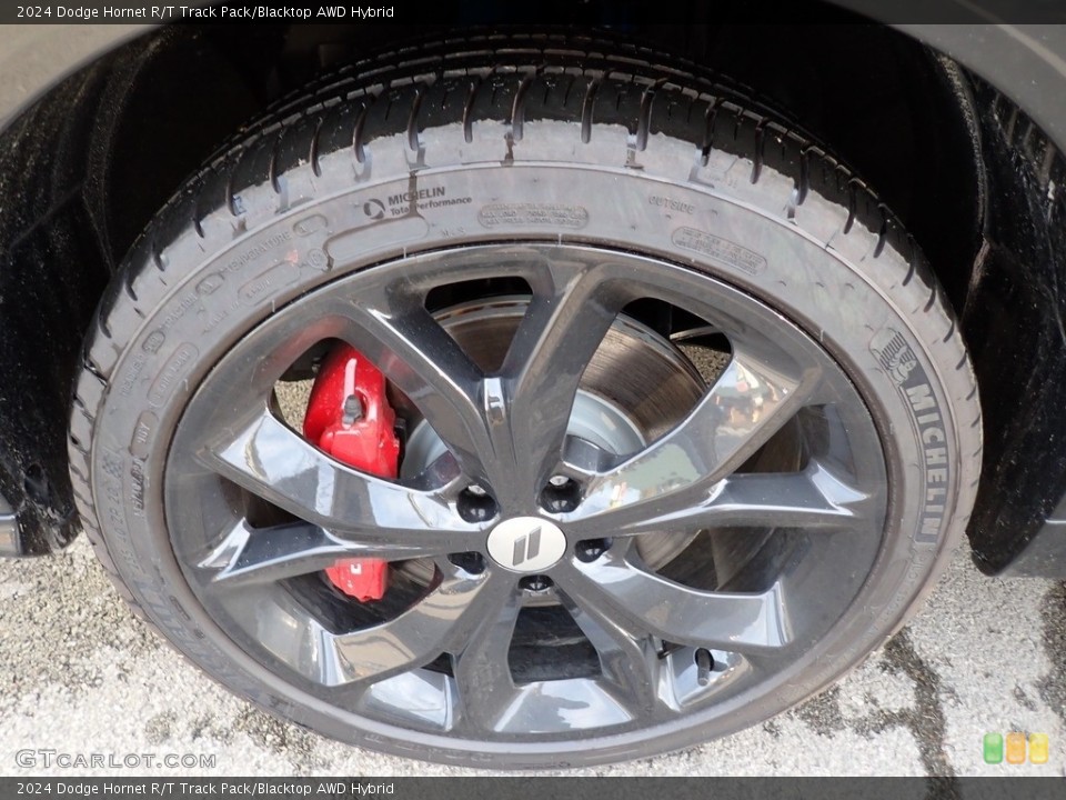 2024 Dodge Hornet R/T Track Pack/Blacktop AWD Hybrid Wheel and Tire Photo #146672195