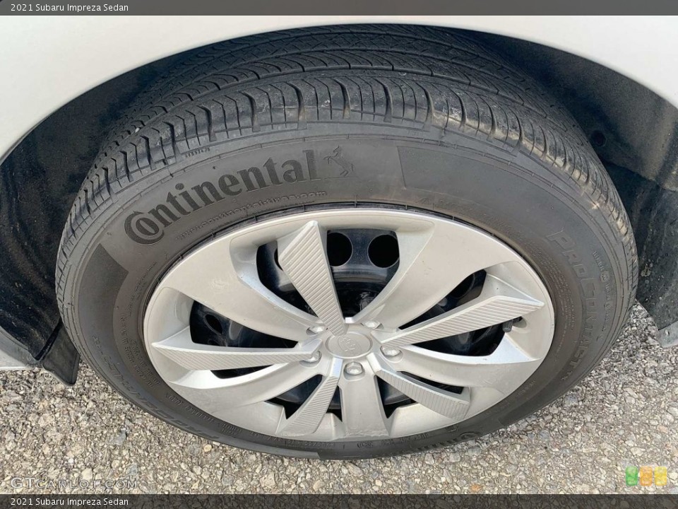 2021 Subaru Impreza Sedan Wheel and Tire Photo #146672231