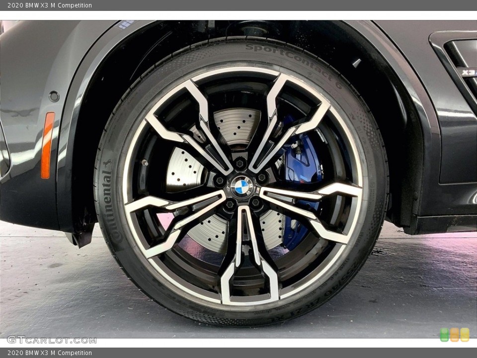 2020 BMW X3 M Competition Wheel and Tire Photo #146680203