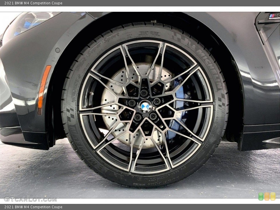 2021 BMW M4 Competition Coupe Wheel and Tire Photo #146681105