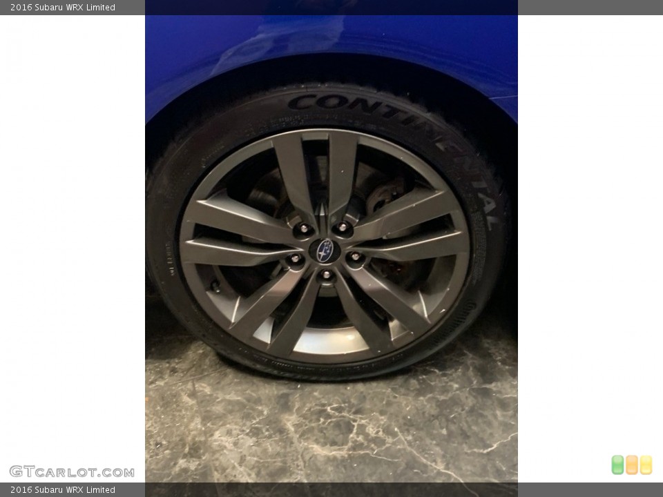 2016 Subaru WRX Limited Wheel and Tire Photo #146681849