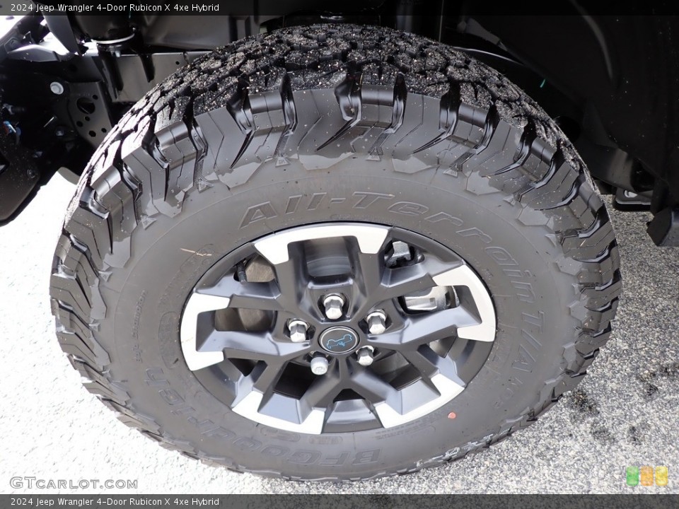 2024 Jeep Wrangler 4-Door Rubicon X 4xe Hybrid Wheel and Tire Photo #146681927