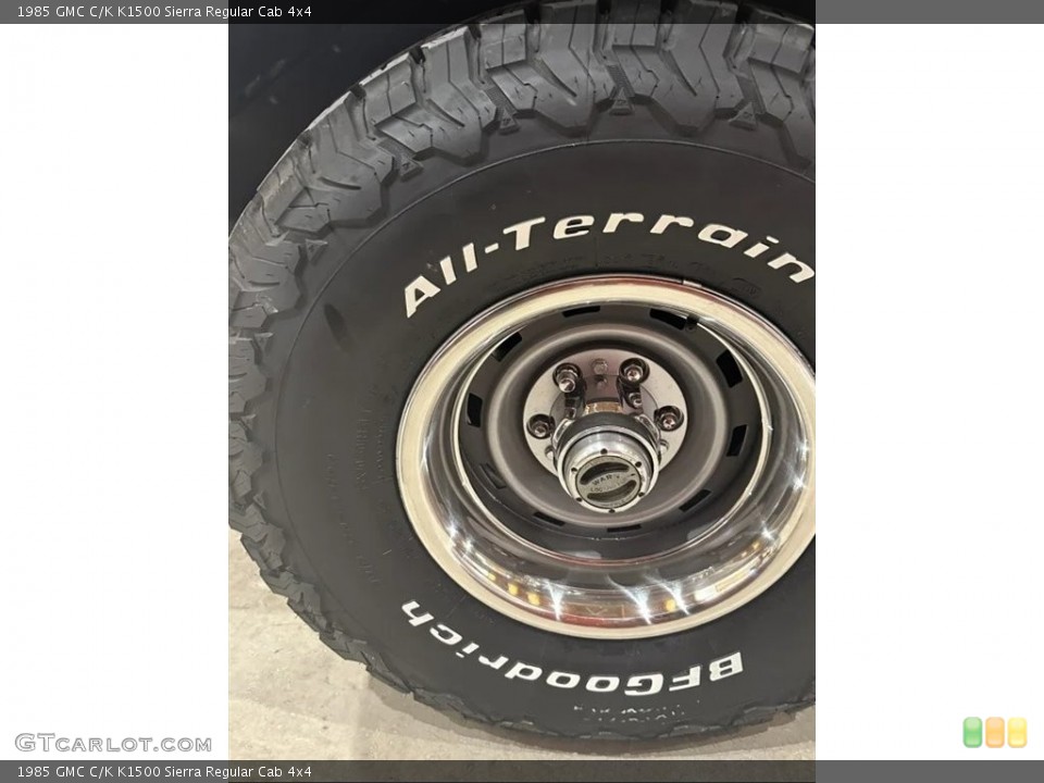 1985 GMC C/K Wheels and Tires