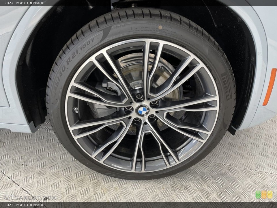 2024 BMW X3 sDrive30i Wheel and Tire Photo #146689101