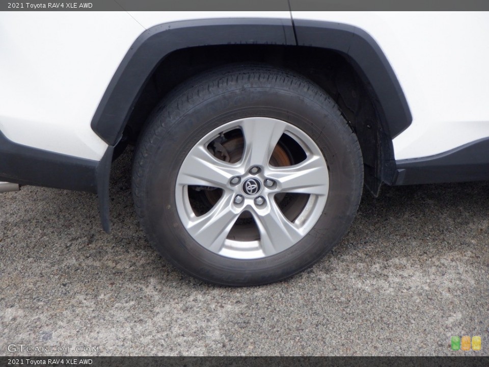 2021 Toyota RAV4 XLE AWD Wheel and Tire Photo #146690601