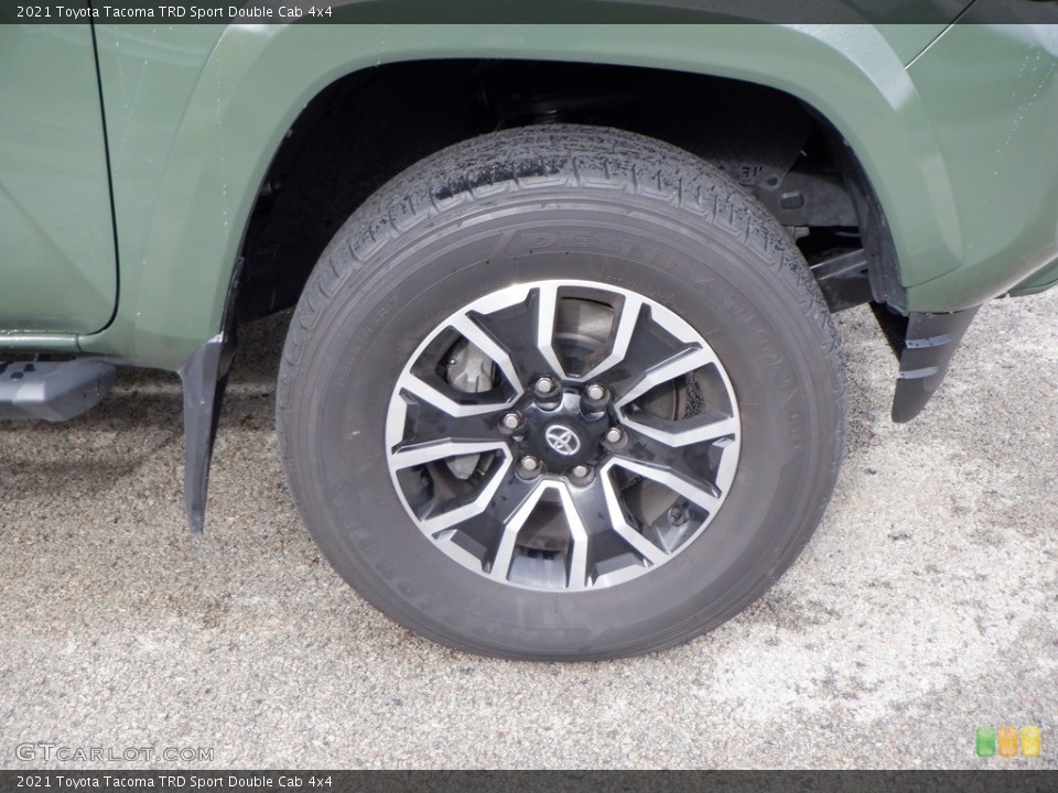 2021 Toyota Tacoma TRD Sport Double Cab 4x4 Wheel and Tire Photo #146690943