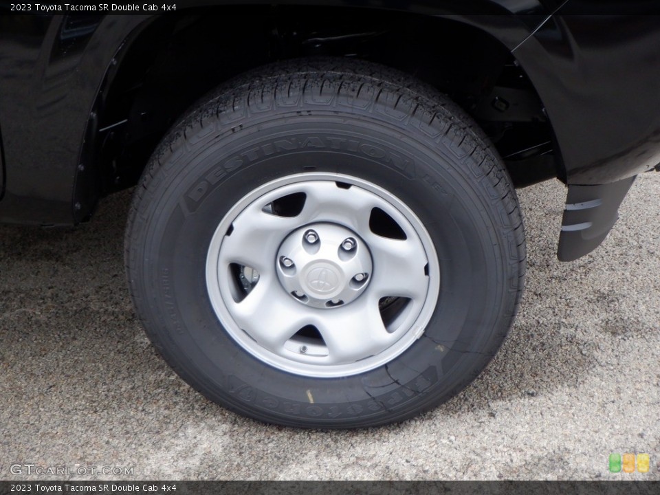 2023 Toyota Tacoma SR Double Cab 4x4 Wheel and Tire Photo #146692083