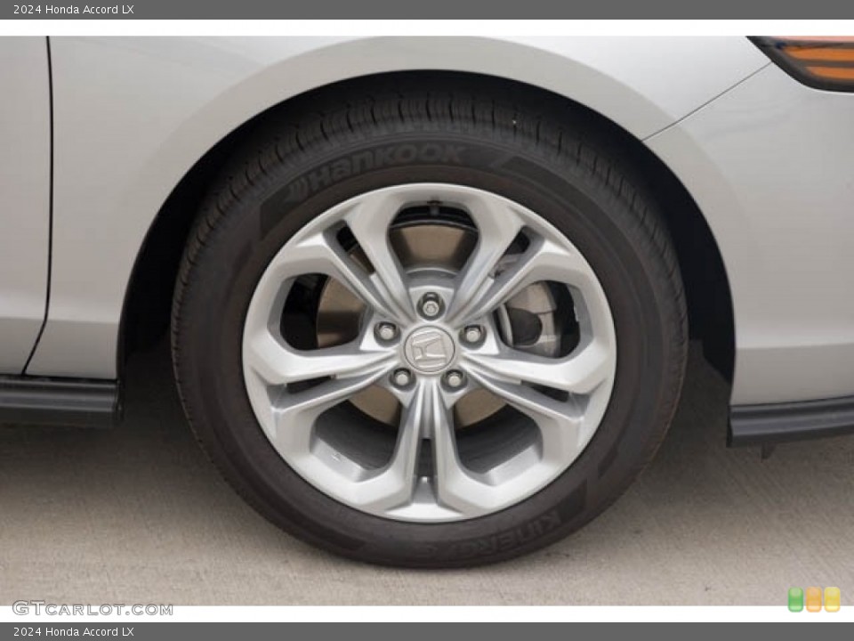 2024 Honda Accord LX Wheel and Tire Photo #146696210