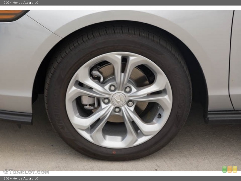 2024 Honda Accord LX Wheel and Tire Photo #146696216