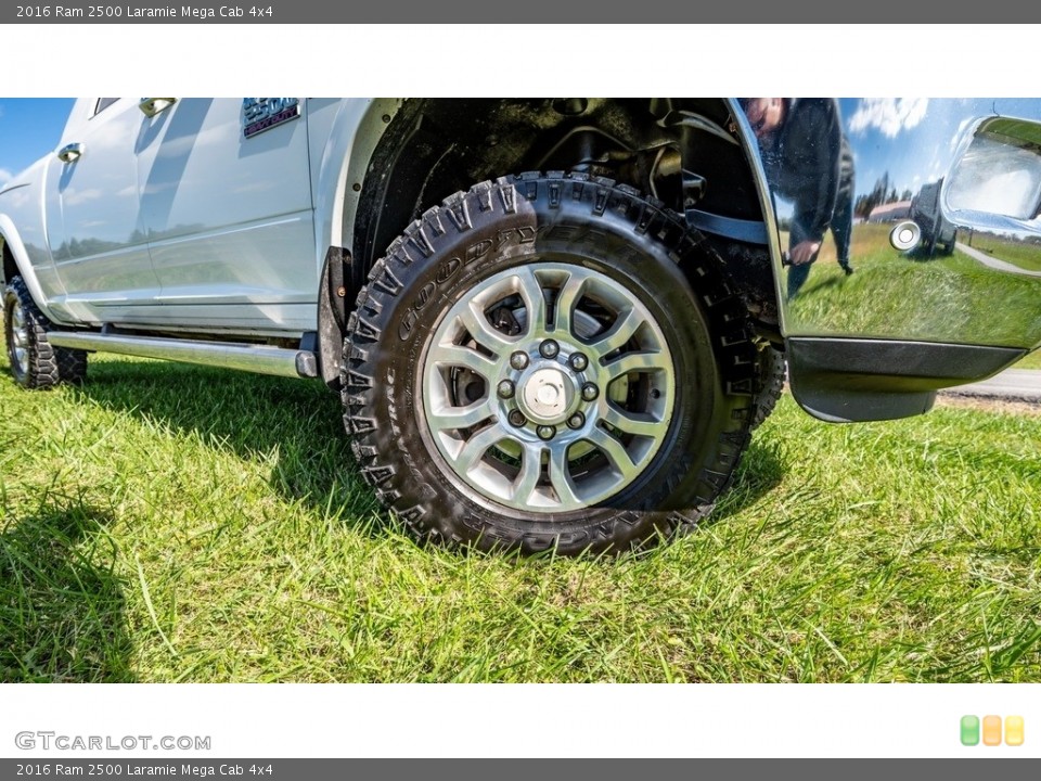 2016 Ram 2500 Laramie Mega Cab 4x4 Wheel and Tire Photo #146698356
