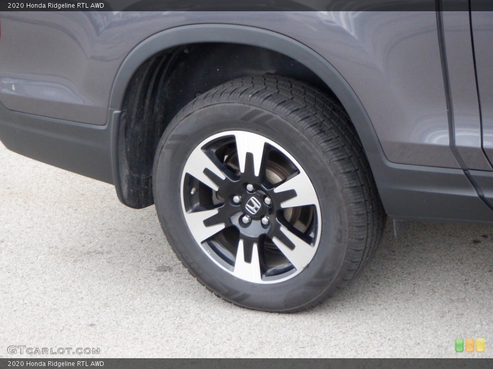 2020 Honda Ridgeline RTL AWD Wheel and Tire Photo #146698512