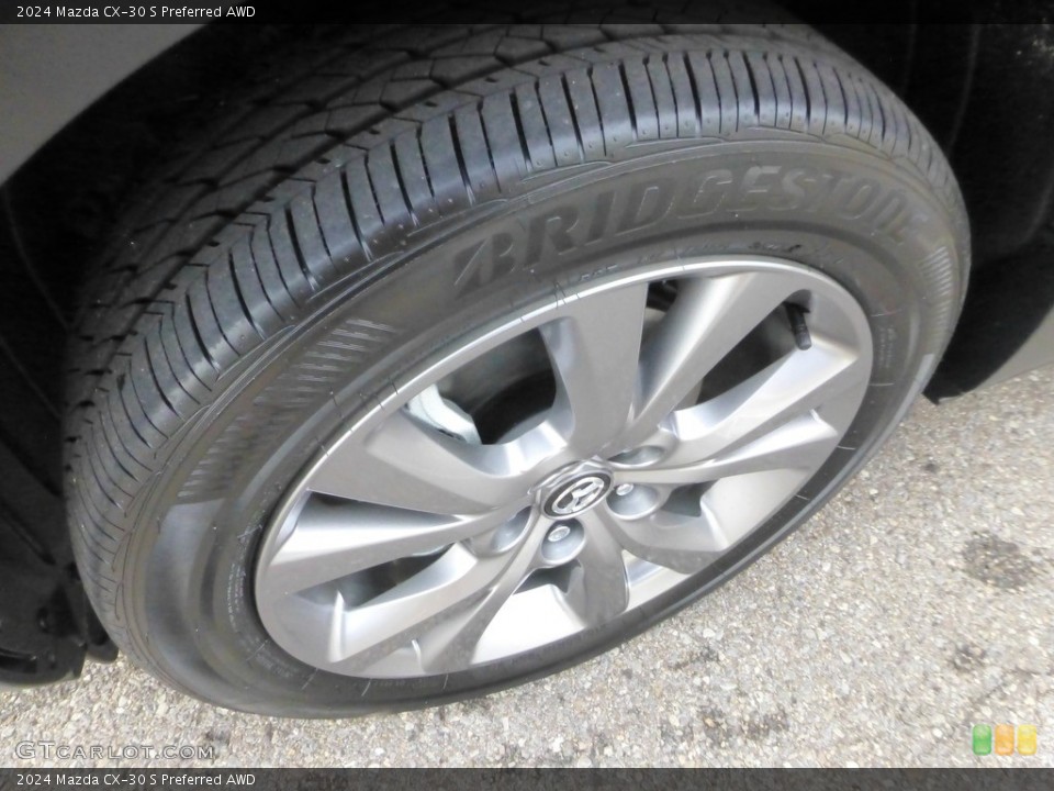 2024 Mazda CX-30 S Preferred AWD Wheel and Tire Photo #146699517