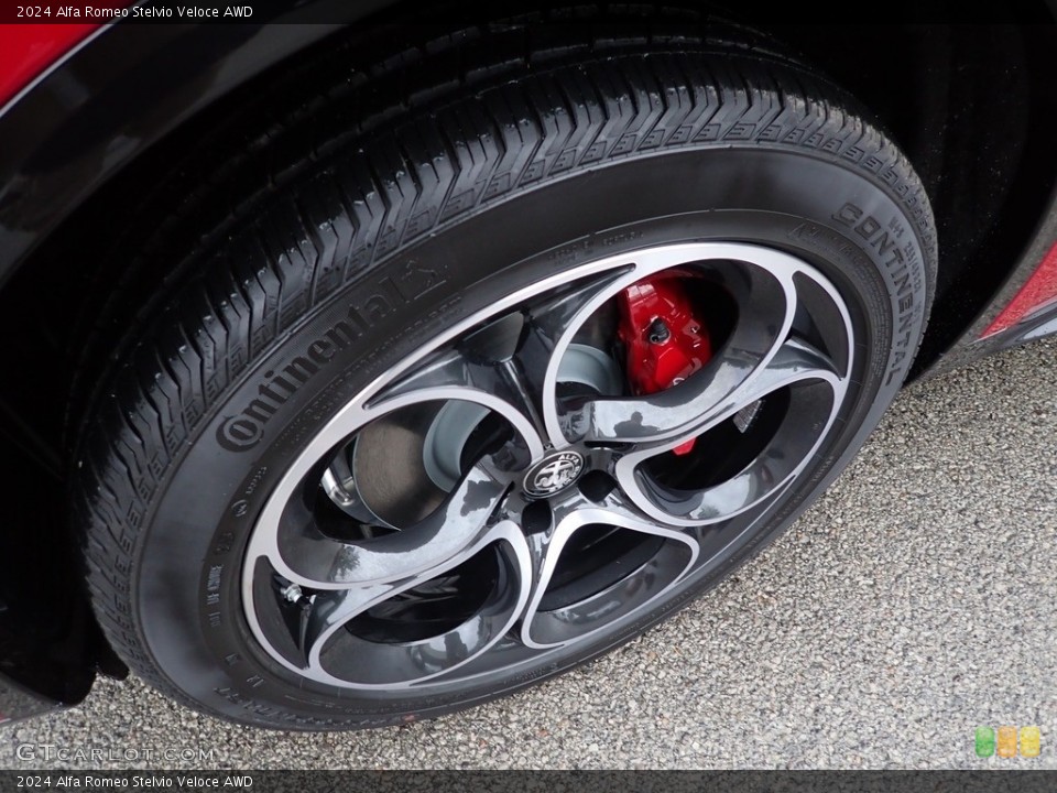 2024 Alfa Romeo Stelvio Veloce AWD Wheel and Tire Photo #146702326