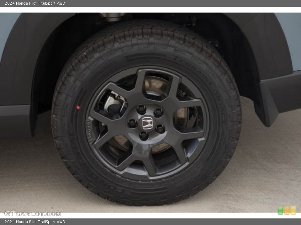 2024 Honda Pilot TrailSport AWD Wheel and Tire Photo #146702557