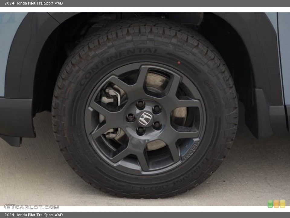 2024 Honda Pilot TrailSport AWD Wheel and Tire Photo #146702563