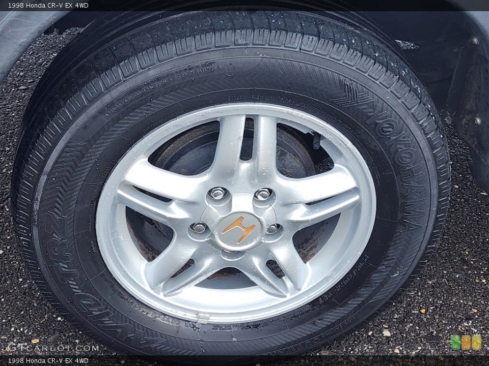 1998 Honda CR-V EX 4WD Wheel and Tire Photo #146702791