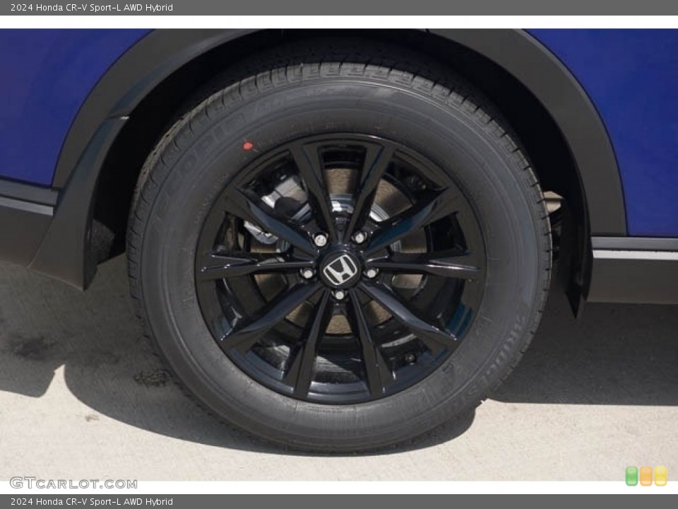 2024 Honda CR-V Sport-L AWD Hybrid Wheel and Tire Photo #146703994