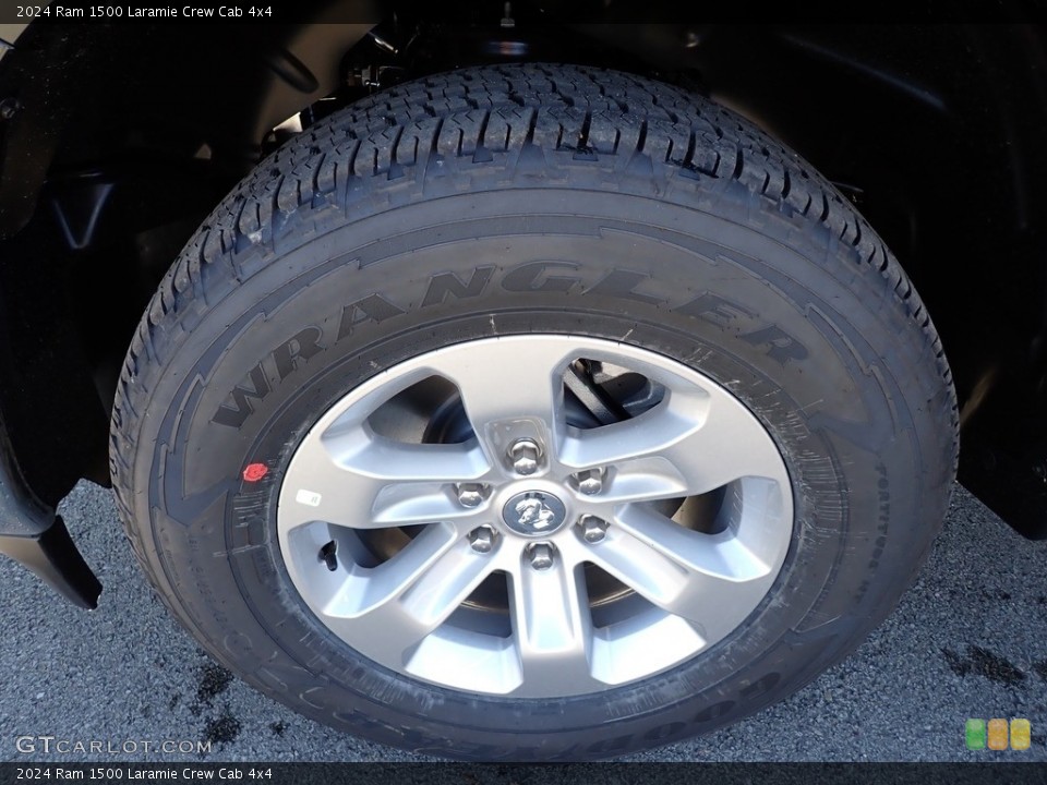 2024 Ram 1500 Laramie Crew Cab 4x4 Wheel and Tire Photo #146707179