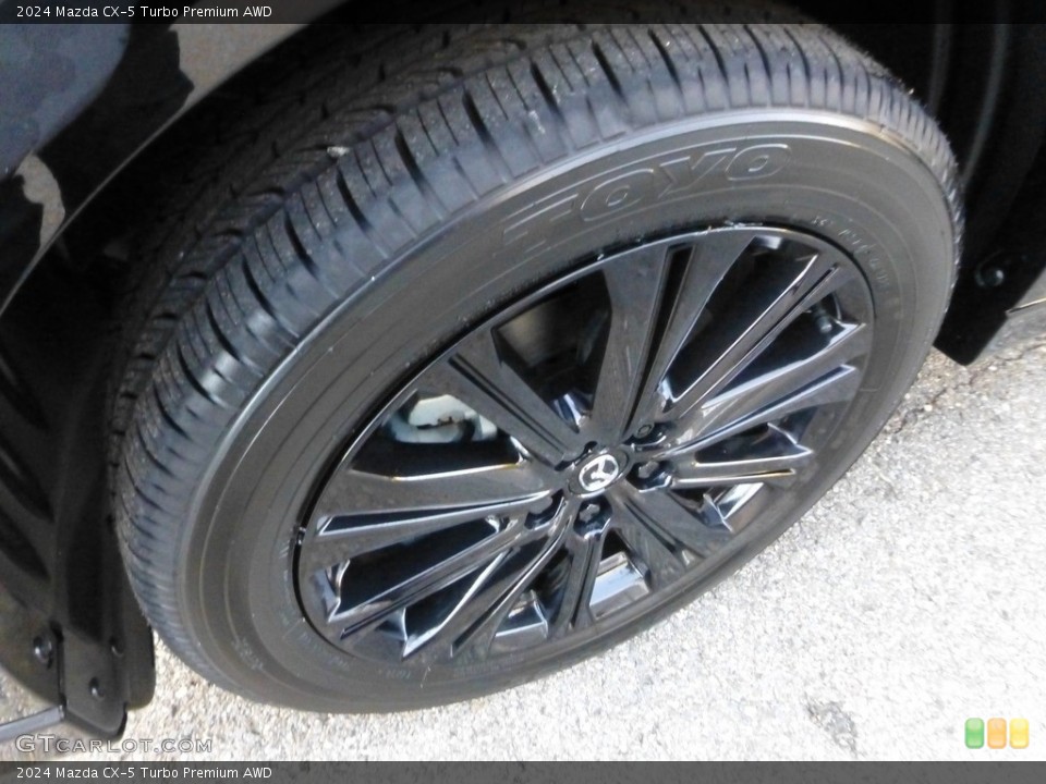 2024 Mazda CX-5 Turbo Premium AWD Wheel and Tire Photo #146707335