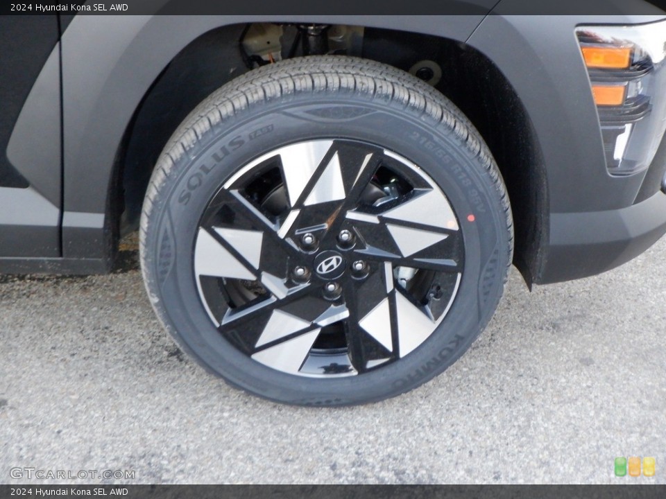 2024 Hyundai Kona SEL AWD Wheel and Tire Photo #146711134