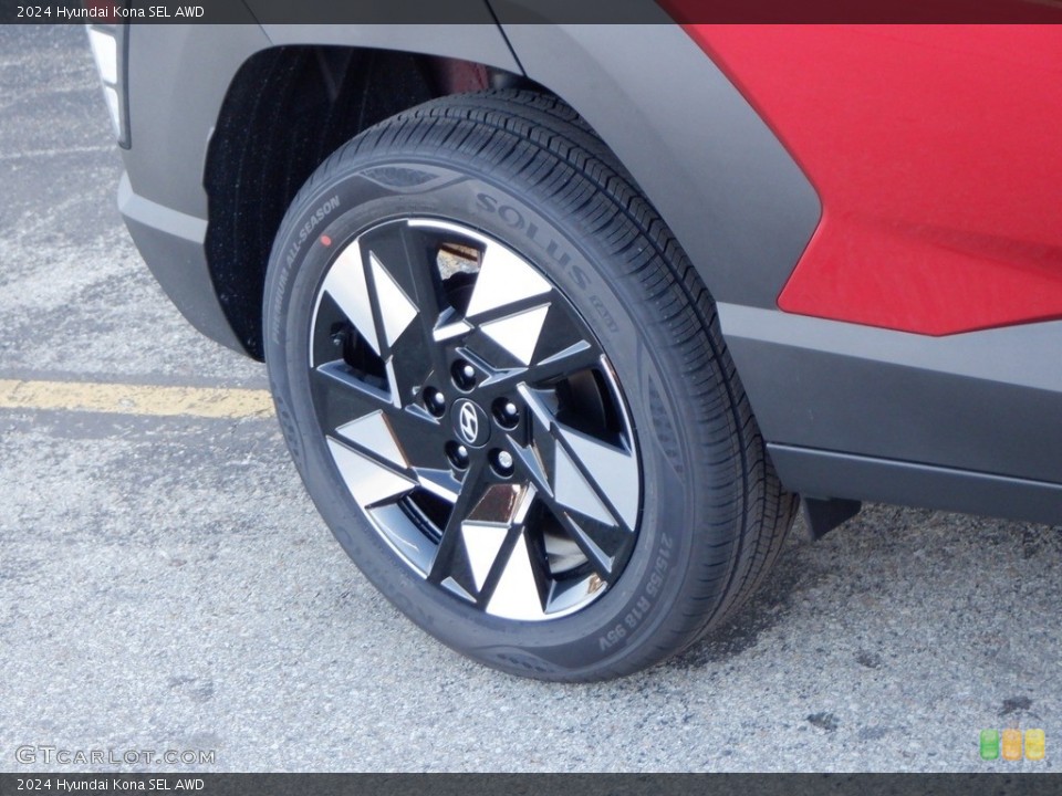 2024 Hyundai Kona SEL AWD Wheel and Tire Photo #146711758