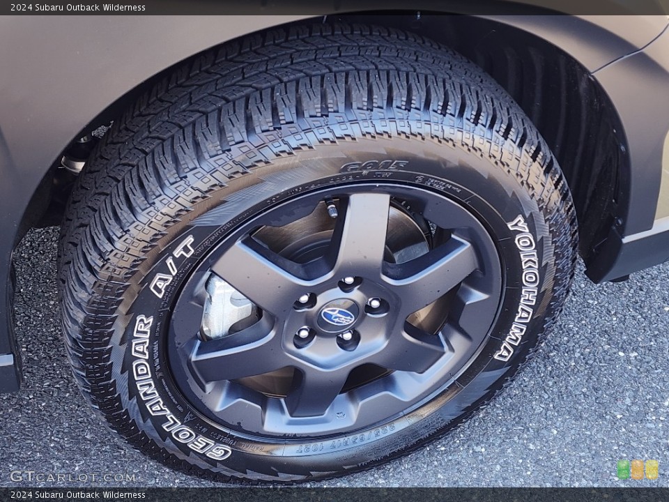2024 Subaru Outback Wilderness Wheel and Tire Photo #146713414