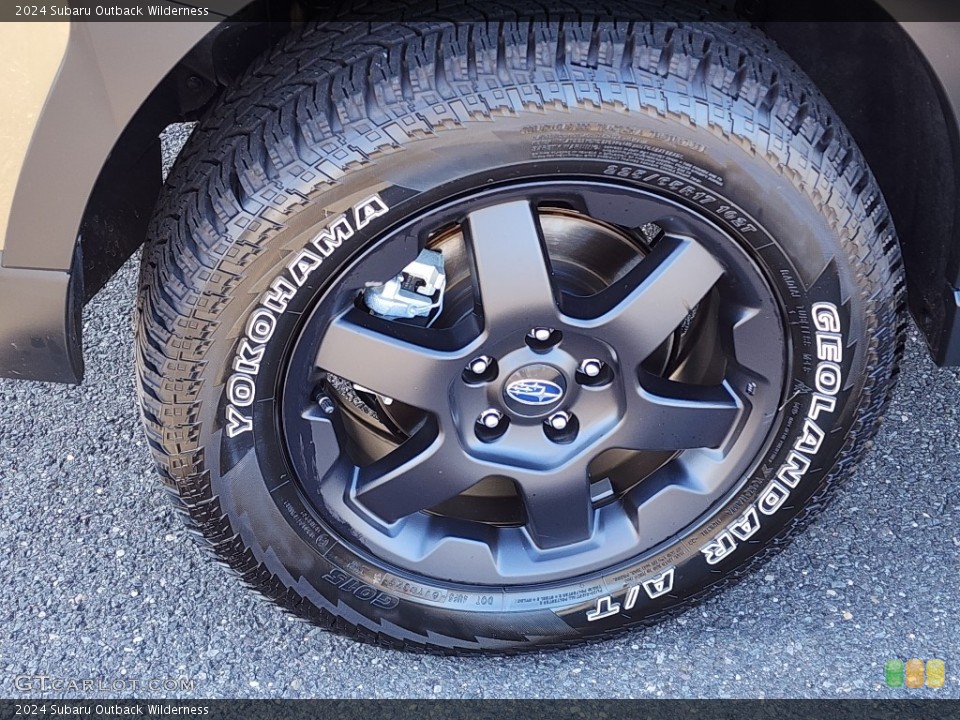2024 Subaru Outback Wilderness Wheel and Tire Photo #146713543