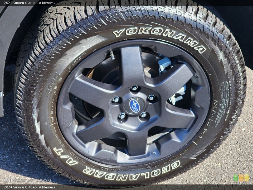 2024 Subaru Outback Wilderness Wheel and Tire Photo #146713612
