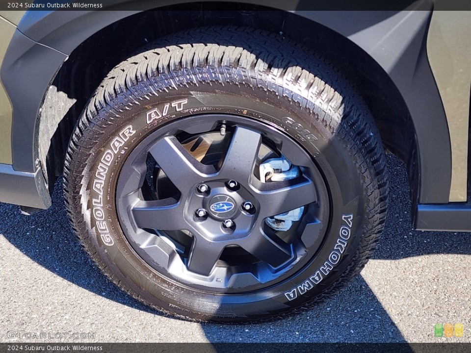 2024 Subaru Outback Wilderness Wheel and Tire Photo #146713731
