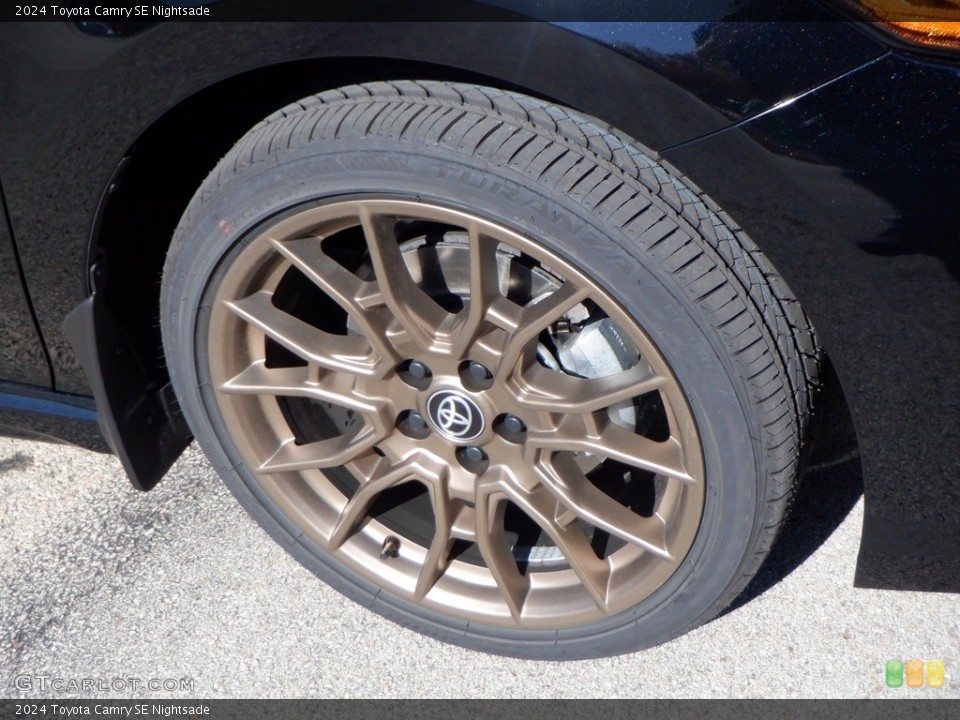 2024 Toyota Camry SE Nightsade Wheel and Tire Photo #146714629