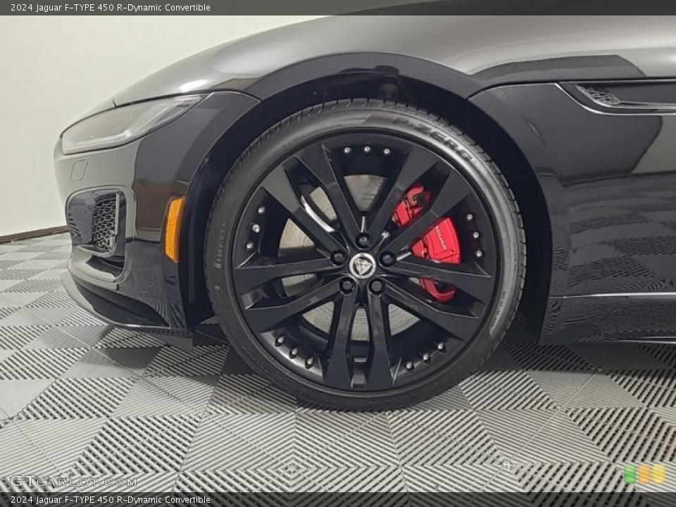 2024 Jaguar F-TYPE 450 R-Dynamic Convertible Wheel and Tire Photo #146718979