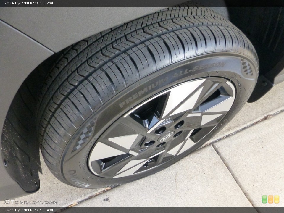 2024 Hyundai Kona SEL AWD Wheel and Tire Photo #146724195