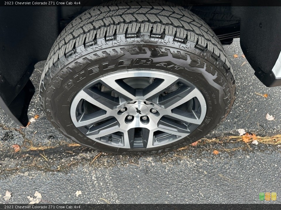 2023 Chevrolet Colorado Z71 Crew Cab 4x4 Wheel and Tire Photo #146730293