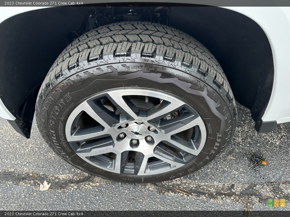 2023 Chevrolet Colorado Z71 Crew Cab 4x4 Wheel and Tire Photo #146730314