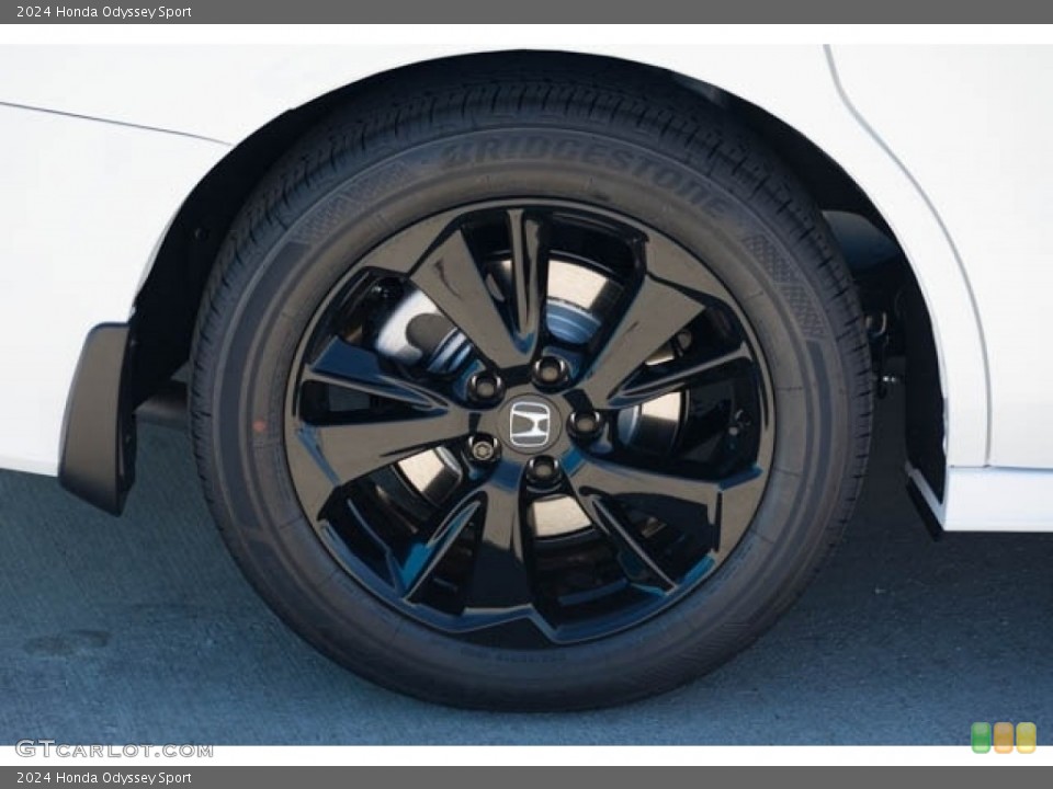 2024 Honda Odyssey Sport Wheel and Tire Photo #146731342