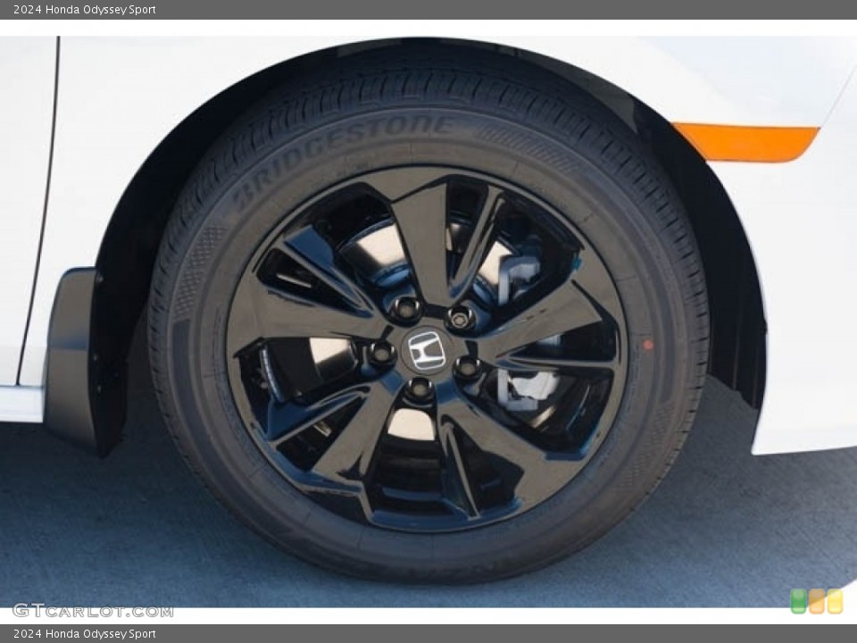 2024 Honda Odyssey Sport Wheel and Tire Photo #146731363