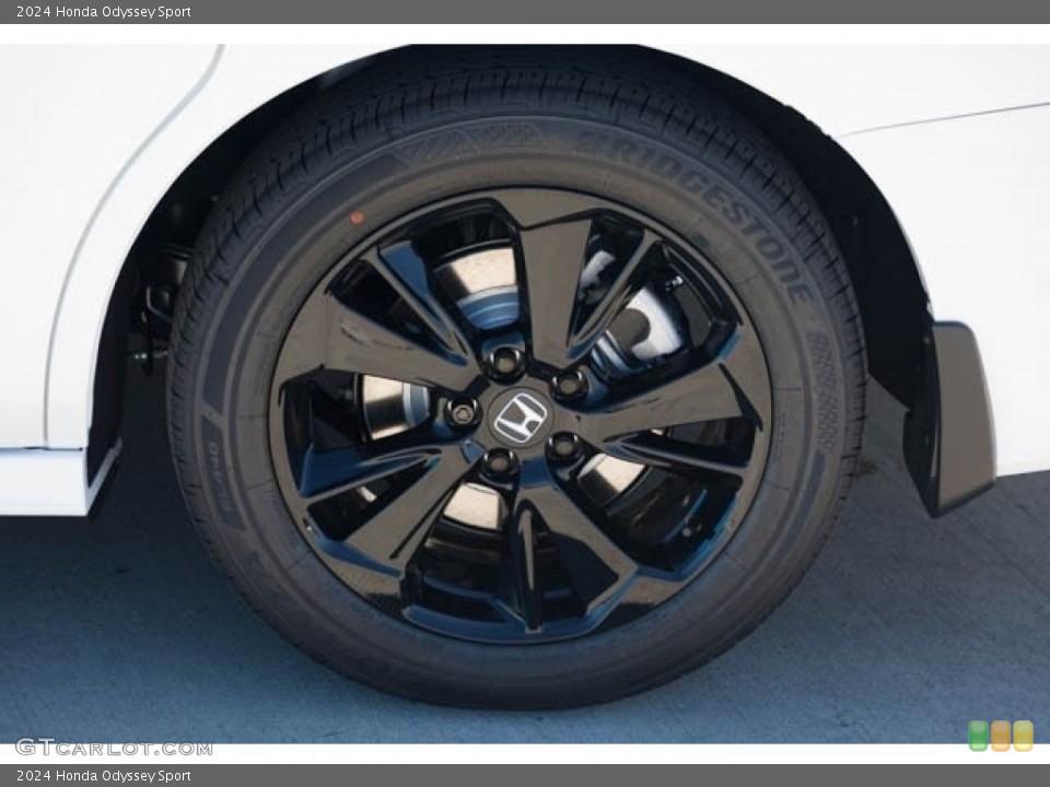 2024 Honda Odyssey Sport Wheel and Tire Photo #146731384