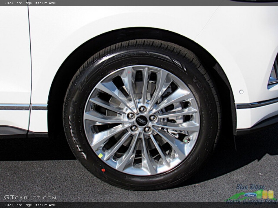 2024 Ford Edge Titanium AWD Wheel and Tire Photo #146731939
