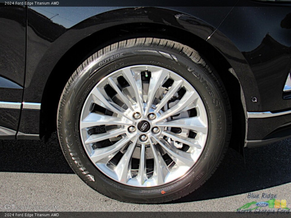 2024 Ford Edge Titanium AWD Wheel and Tire Photo #146731960