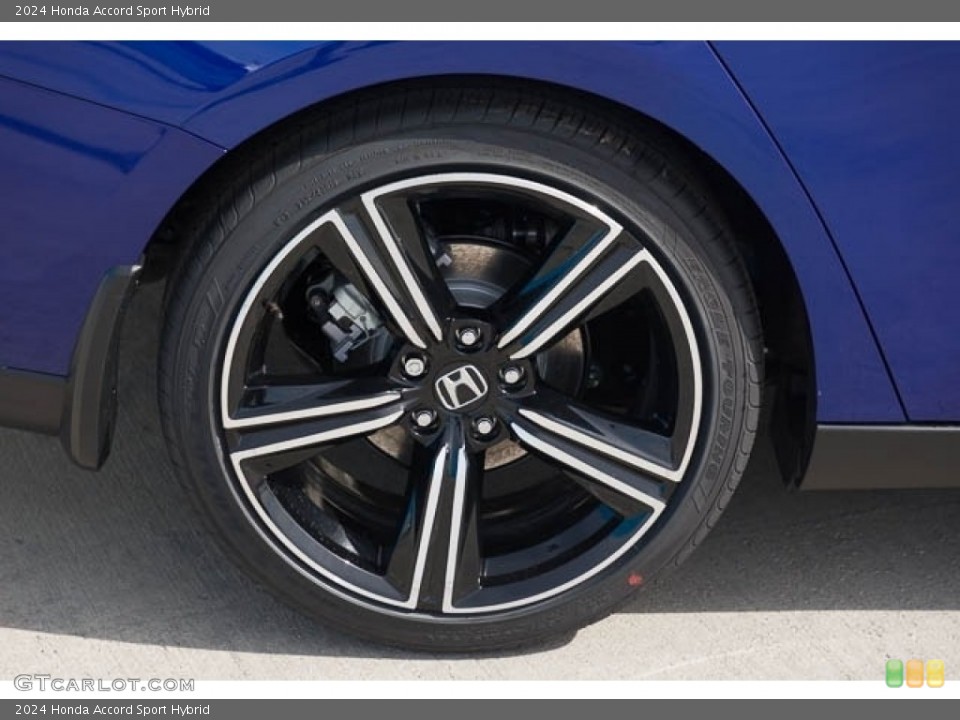 2024 Honda Accord Sport Hybrid Wheel and Tire Photo #146732149