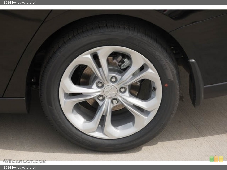 2024 Honda Accord LX Wheel and Tire Photo #146732173