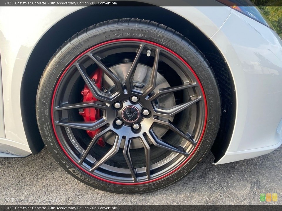 2023 Chevrolet Corvette 70th Anniversary Edition Z06 Convertible Wheel and Tire Photo #146733293