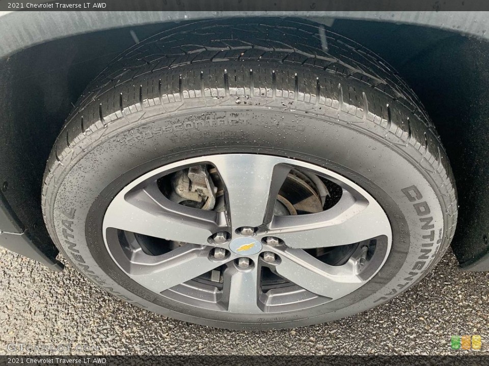 2021 Chevrolet Traverse LT AWD Wheel and Tire Photo #146737414