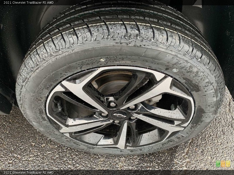 2021 Chevrolet TrailBlazer RS AWD Wheel and Tire Photo #146738125