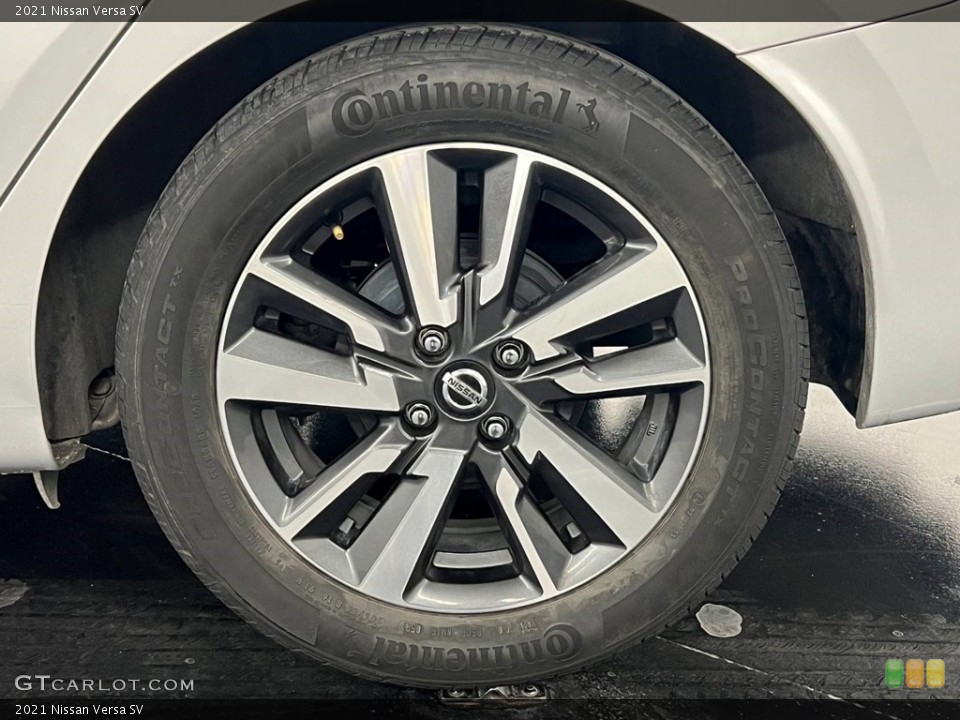 2021 Nissan Versa SV Wheel and Tire Photo #146745985