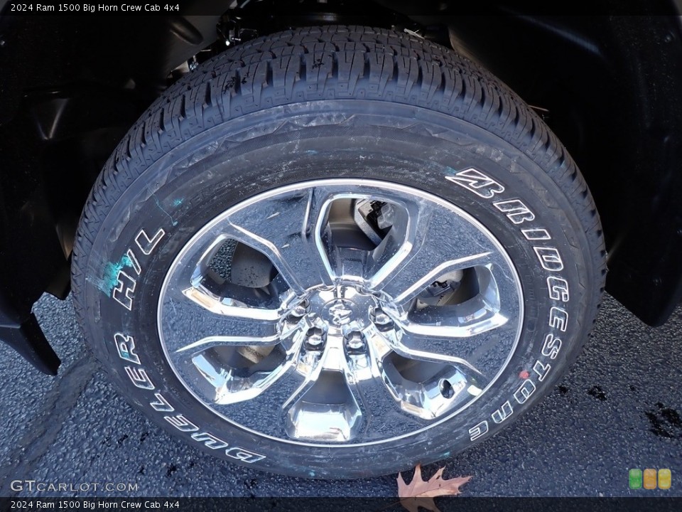 2024 Ram 1500 Big Horn Crew Cab 4x4 Wheel and Tire Photo #146750048