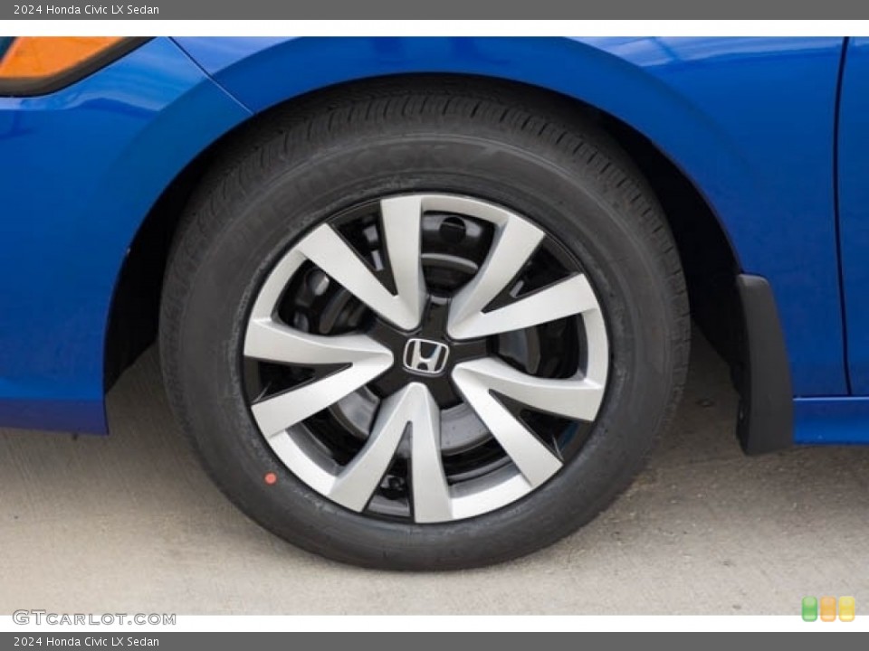 2024 Honda Civic LX Sedan Wheel and Tire Photo #146751492
