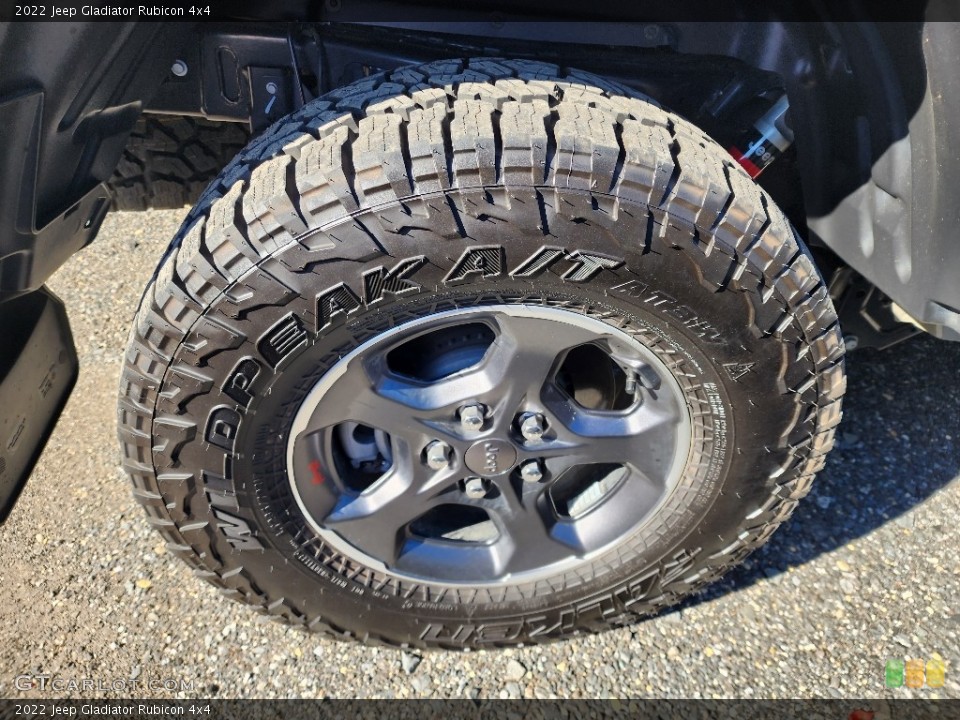 2022 Jeep Gladiator Rubicon 4x4 Wheel and Tire Photo #146751606